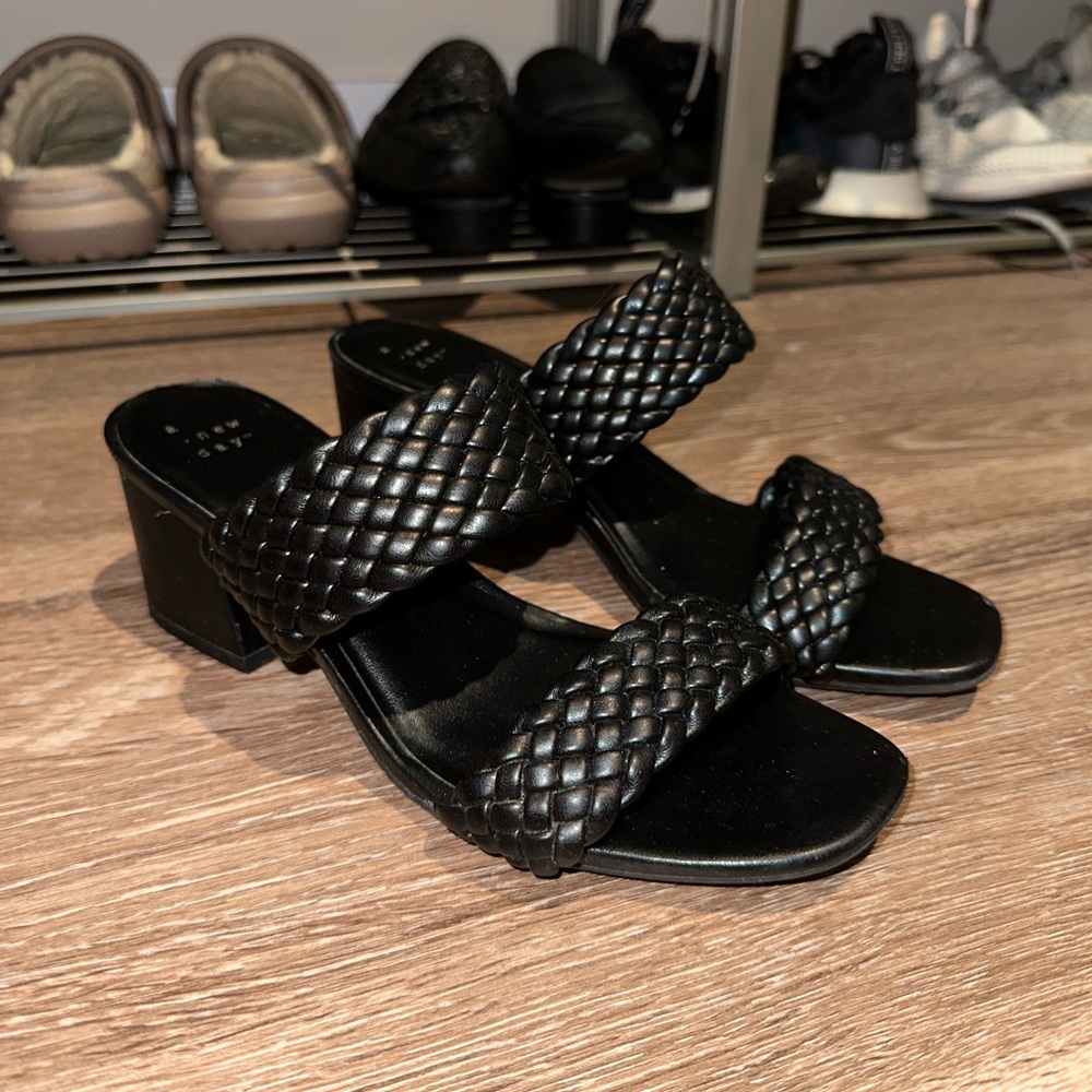 Target A New Day Braided Strap Heels